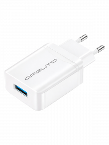 Зарядка для телефона, зарядное устройство с USB 20W адаптер QC 3.0 Орбита OT-APU30 Белый